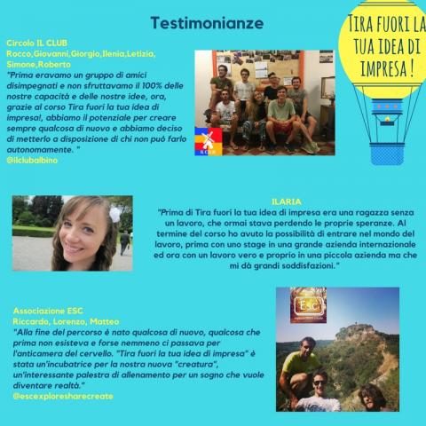 Testimonianze