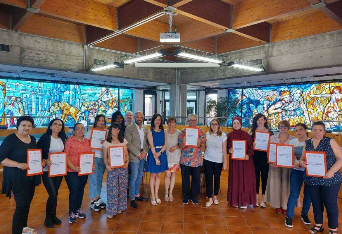 Cerimonia di consegna attestati