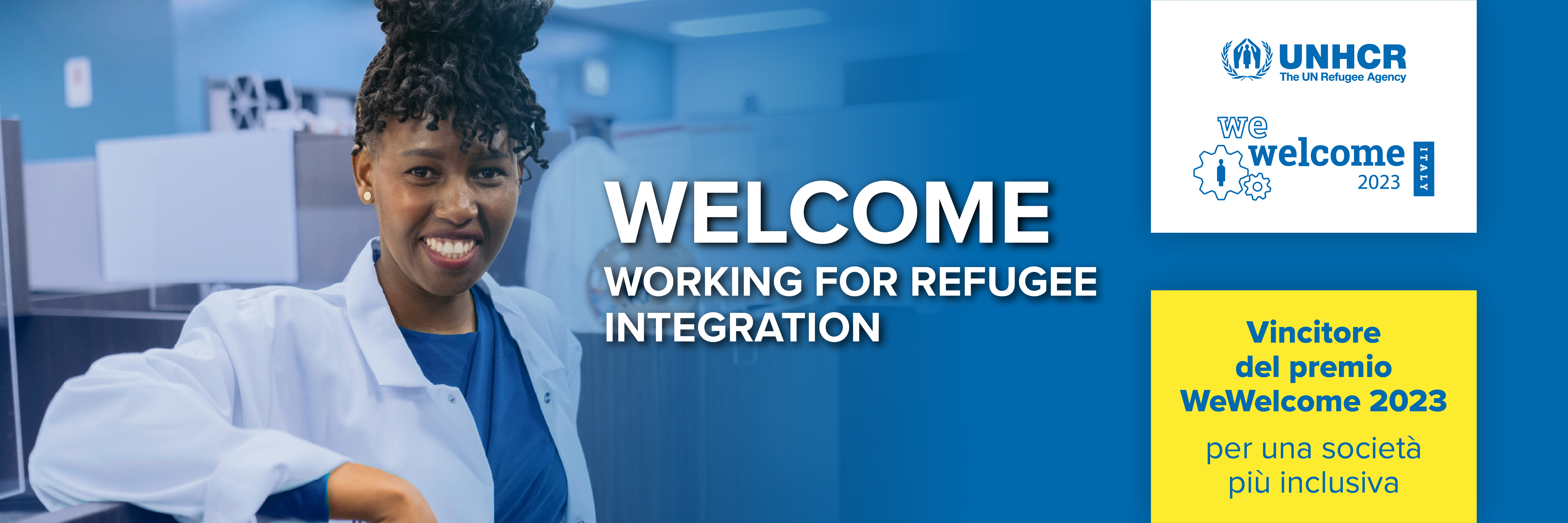 giovane migrante al lavoro