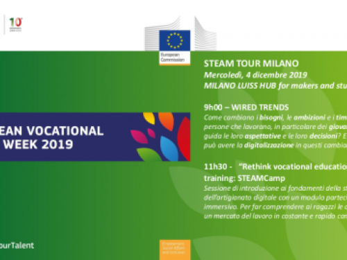 Locandina EU STEAM TOUR MILANO
