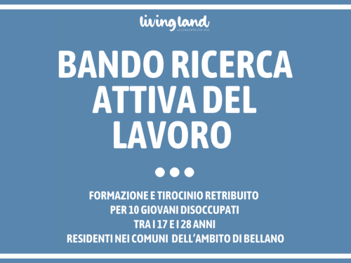 Bando Ricerca attiva_Lecco