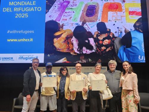 Mestieri Lombardia riceve il premio We Welcome UNHCR