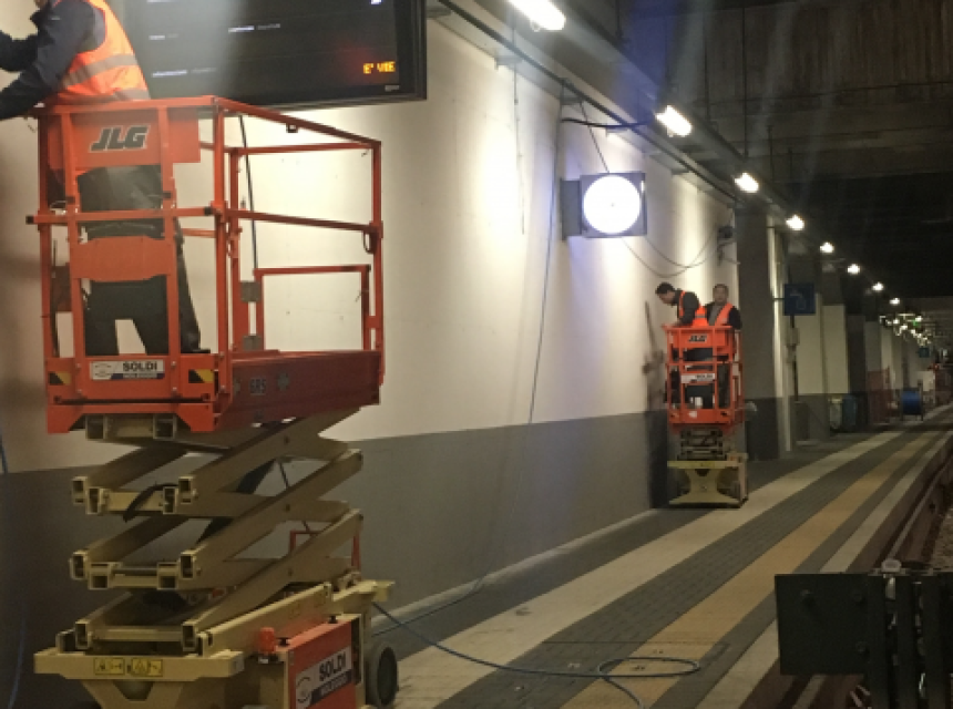 Lavori in Stazione