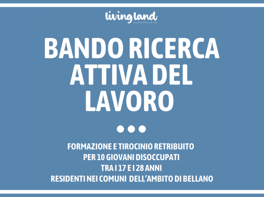 Bando Ricerca attiva_Lecco