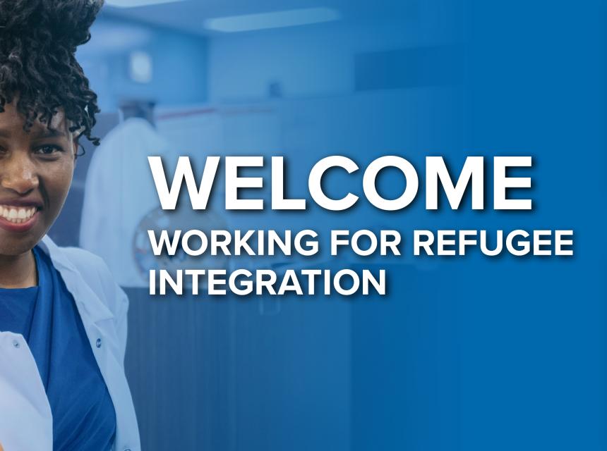 giovane migrante al lavoro